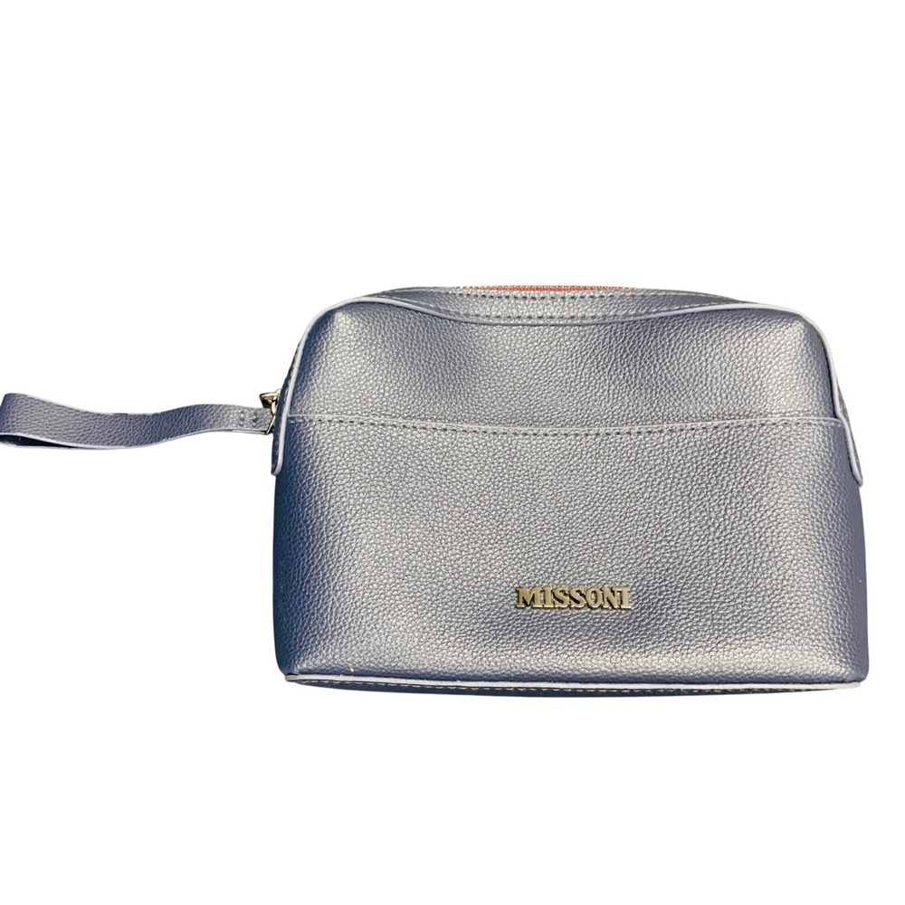 MISSONI Gray Travel Cosmetic‎ Bag wristlet Exclusively for Saudia